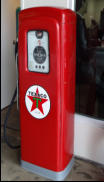 SOLD.  1950's Texaco Wayne Gas Pump.  Older Restoration in Good Condition. No Globe. Sold.